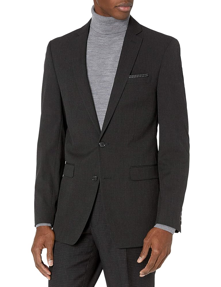 C06143 新品 THE SUIT COMPANY：160cm-8drop UNINUKOO Men Suits Slim Fit 3 Piece 1 Button Wedding Formal